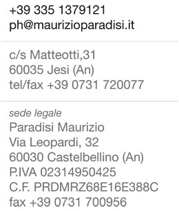 indirizzo maurizio paradisi